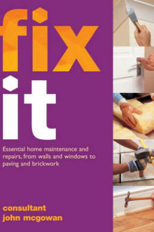 Cover of Fix it