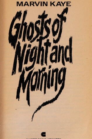 Cover of Ghosts of Night and Morning