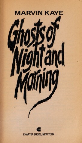Book cover for Ghosts of Night and Morning