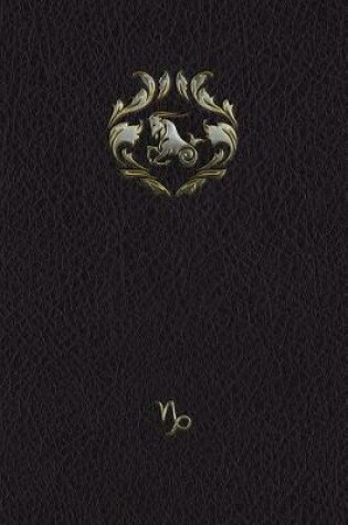 Cover of Monogram Capricorn Notebook