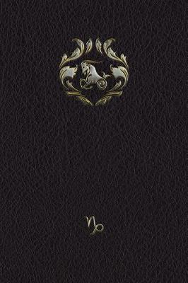 Cover of Monogram Capricorn Notebook