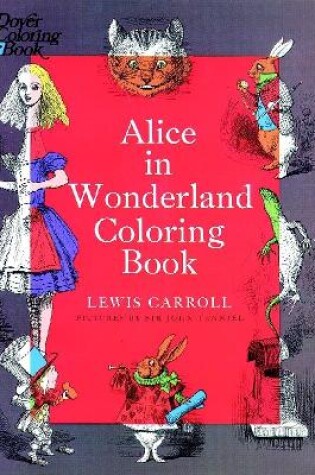 Cover of Alice in Wonderland Coloring Book