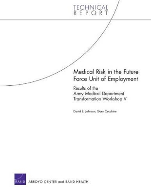 Book cover for Medical Risk in the Future Force Unit of Employment