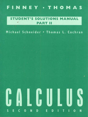 Book cover for Student Solutions Manual