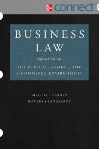 Cover of Business Law with ConnectPlus Access