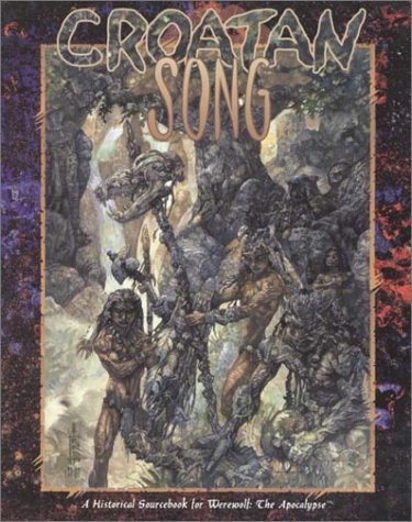 Book cover for Werewolf: Croatan Song