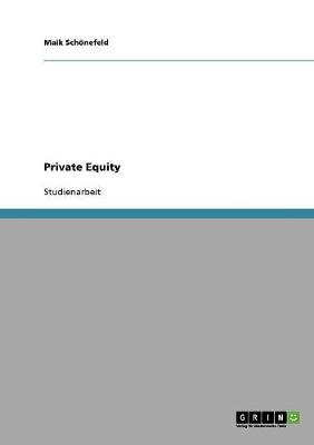 Book cover for Private Equity