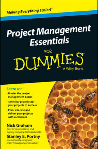 Cover of Project Management Essentials For Dummies, Australian and New Zealand Edition