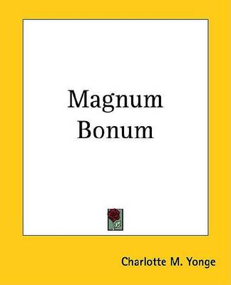 Book cover for Magnum Bonum