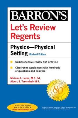 Cover of Let's Review Regents: Physics--The Physical Setting Revised Edition