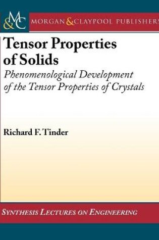 Cover of Tensor Properties of Solids, Part One