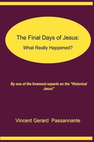 Cover of The Final Days of Jesus