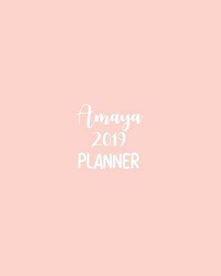 Book cover for Amaya 2019 Planner