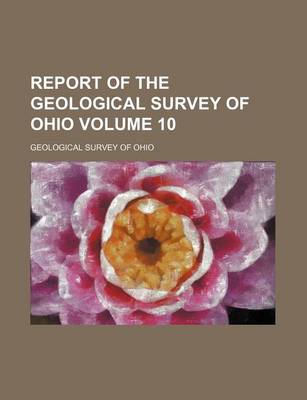 Book cover for Report of the Geological Survey of Ohio Volume 10