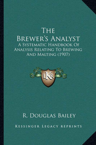 Cover of The Brewer's Analyst the Brewer's Analyst