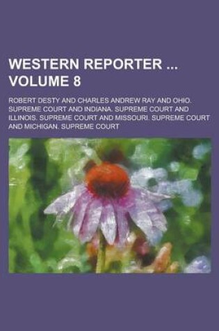 Cover of Western Reporter Volume 8