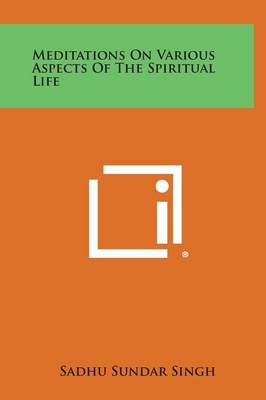 Book cover for Meditations on Various Aspects of the Spiritual Life