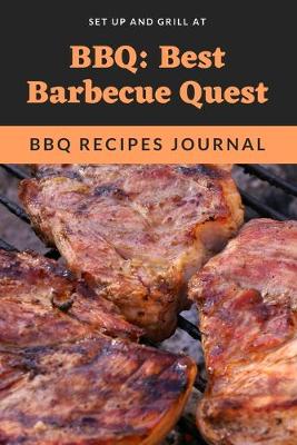 Book cover for BBQ Recipes Journal