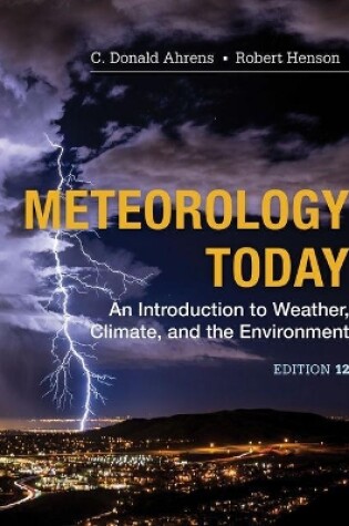 Cover of Mindtap Earth Science, 1 Term (6 Months) Printed Access Card for Ahrens/Henson's Meteorology Today: An Introduction to Weather, Climate and the Environment, 12th