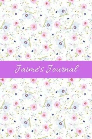 Cover of Jaime's Journal