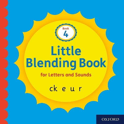 Book cover for Little Blending Books for Letters and Sounds: Book 4