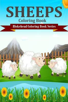 Book cover for Sheep Coloring Book