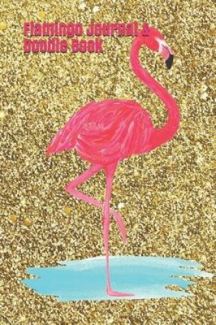 Cover of Flamingo Journal & Doodle Book