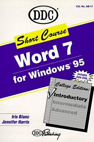 Cover of Word 7.0 for Windows 95