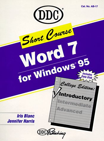 Book cover for Word 7.0 for Windows 95