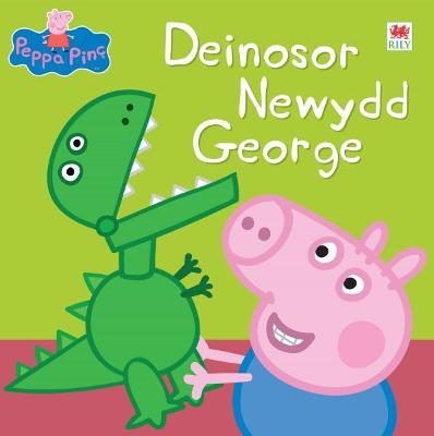 Book cover for Peppa Pinc: Deinosor Newydd George