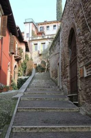 Cover of A Narrow Walkway and Stairs in Verona, Italy