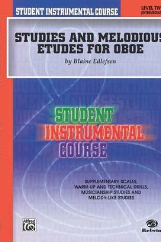 Cover of Studies and Melodious Etudes for Oboe, Level II