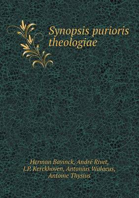 Book cover for Synopsis purioris theologiae