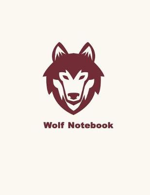 Book cover for Wolf - Blank Lined Notebook