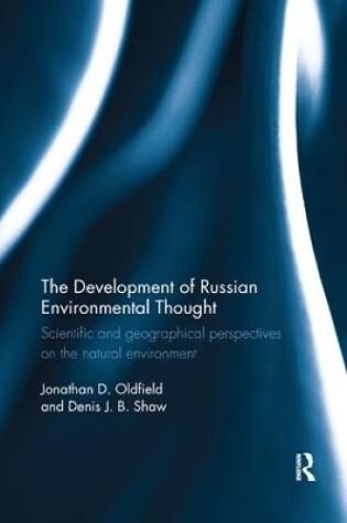 Cover of The Development of Russian Environmental Thought