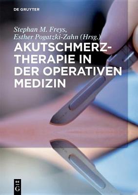 Book cover for Akutschmerztherapie in Der Operativen Medizin