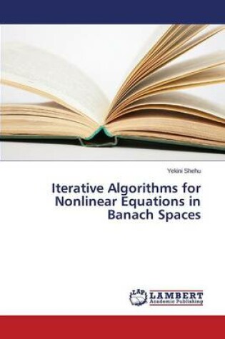 Cover of Iterative Algorithms for Nonlinear Equations in Banach Spaces