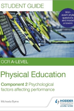 Cover of OCR A-level Physical Education Student Guide 2: Psychological factors affecting performance