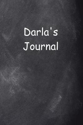 Book cover for Darla Personalized Name Journal Custom Name Gift Idea Darla