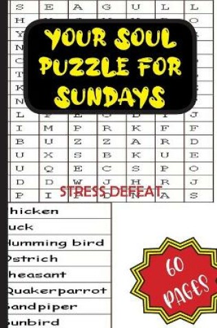 Cover of Your Soul Puzzle for Sundays