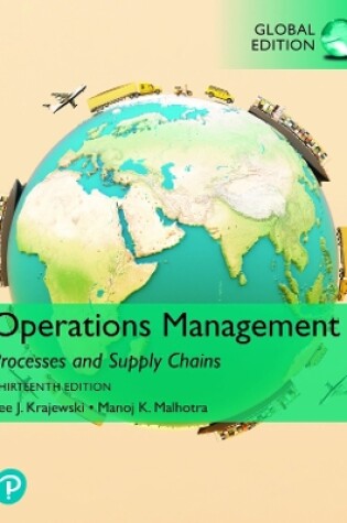 Cover of Pearson eText Access Card for Operations Management: Processes and Supply Chains, [GLOBAL EDITION]