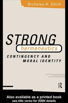 Book cover for Strong Hermeneutics