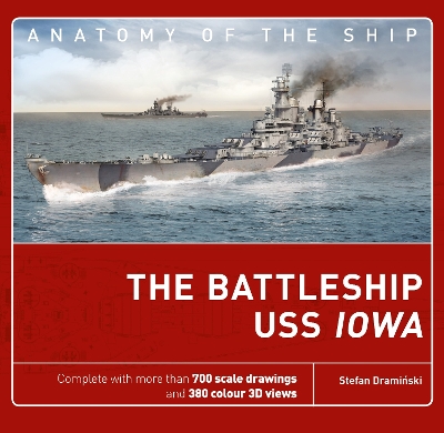 Book cover for The Battleship USS Iowa