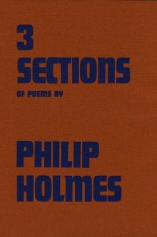 Cover of Three Sections of Poems