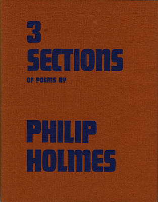 Book cover for Three Sections of Poems
