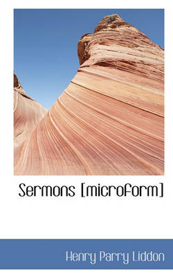 Book cover for Sermons [Microform]