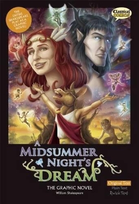 Cover of A Midsummer Night's Dream The Graphic Novel: Original Text