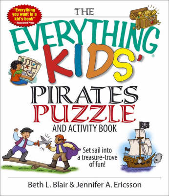 Book cover for The "Everything" Kids' Pirates Puzzle and Activity Book