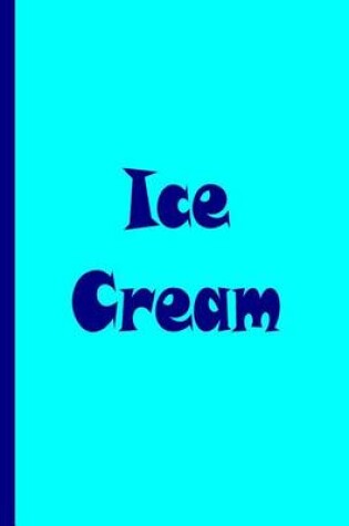 Cover of Ice Cream Journal