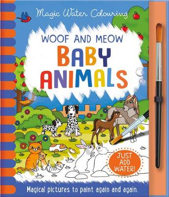 Book cover for Woof and Meow - Baby Animals
